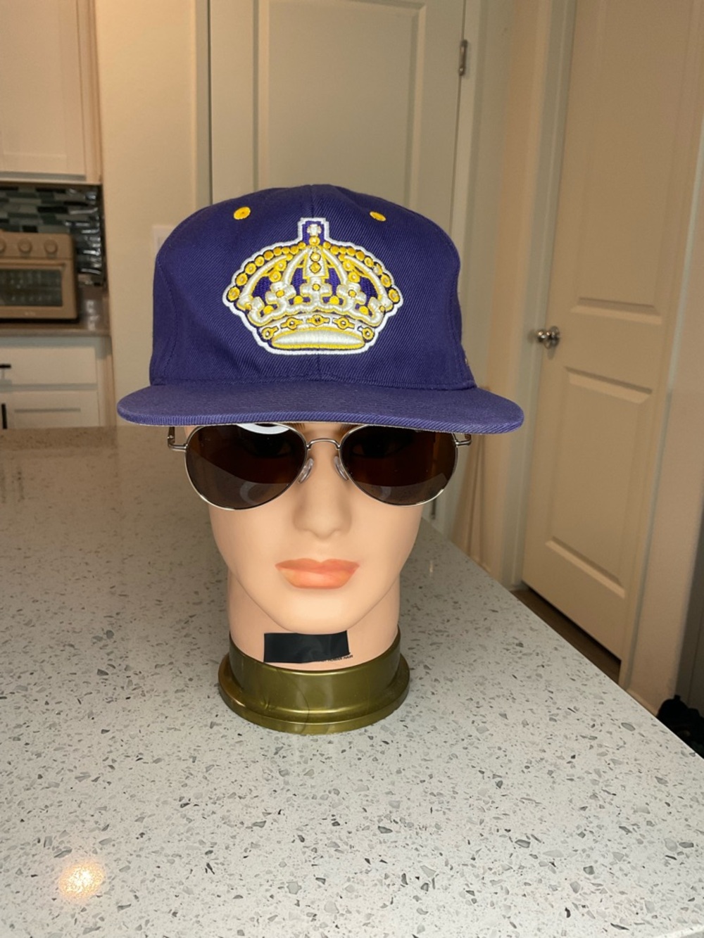 VINTAGE LA Kings ZEPHYR Snapback Large Crown Hat